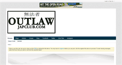 Desktop Screenshot of outlawjapclub.com